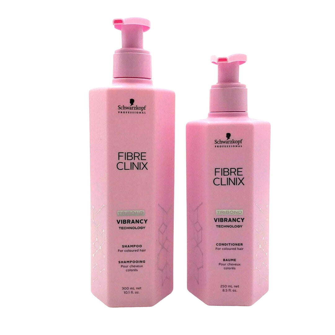 Schwarzkopf Fibre Clinix Tribond Vibrancy Shampoo 10.1 oz & Conditioner 8.5 oz