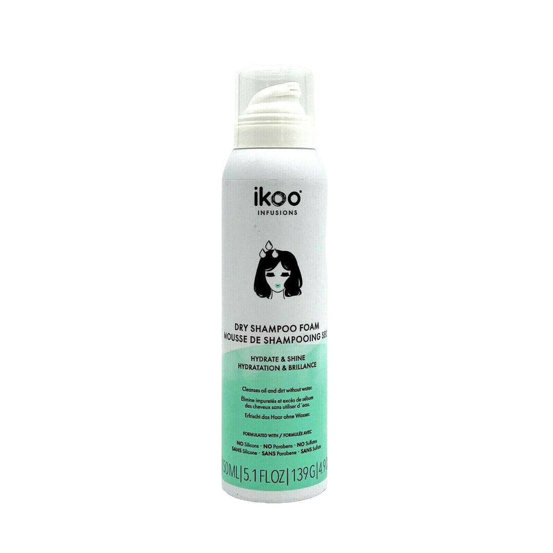 Ikoo Infusions Dry Shampoo Foam Hydrate & Shine 5.1 oz