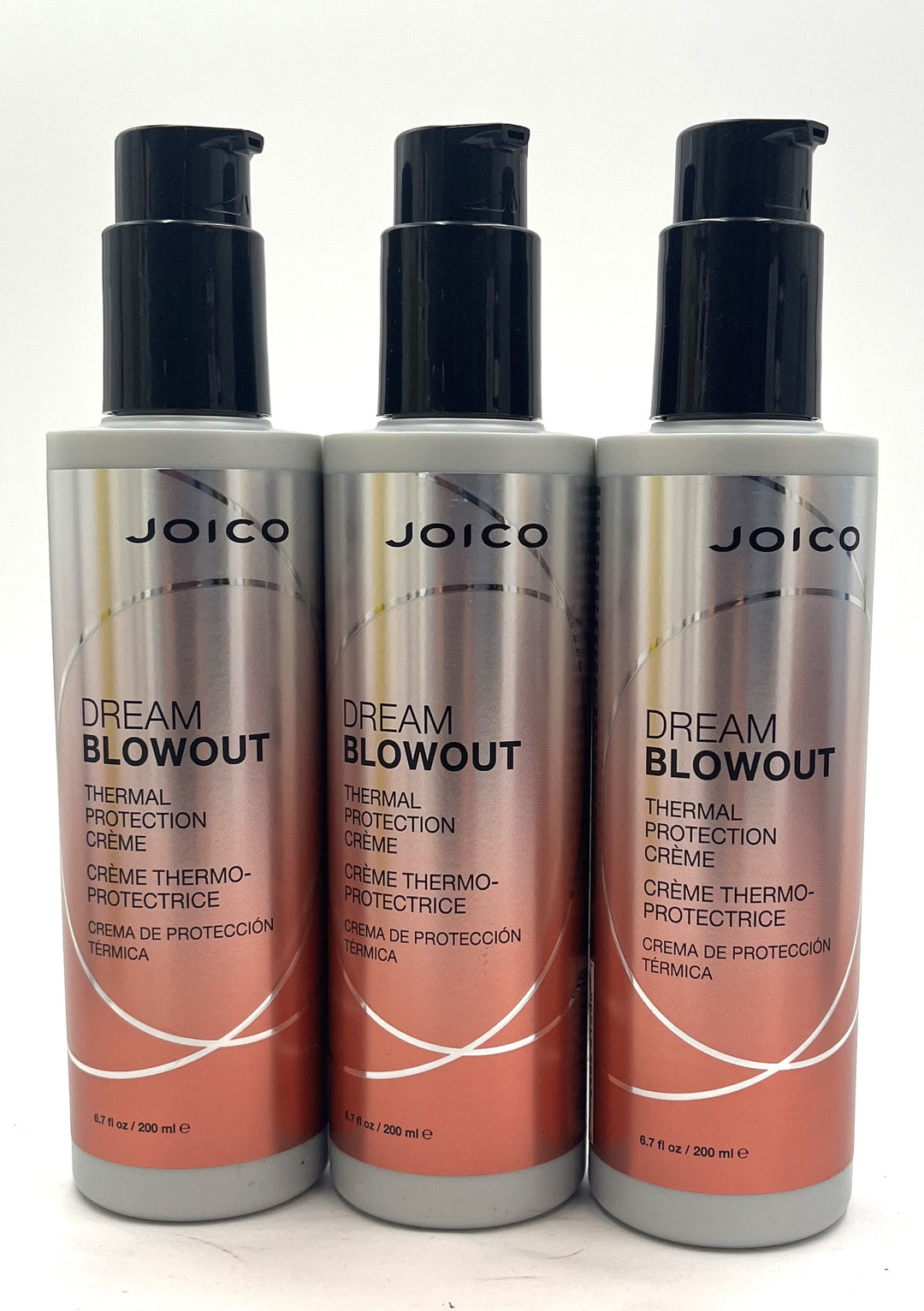 Joico  Dream Blowout Thermal Protection Creme 6.7 oz-3 Pack