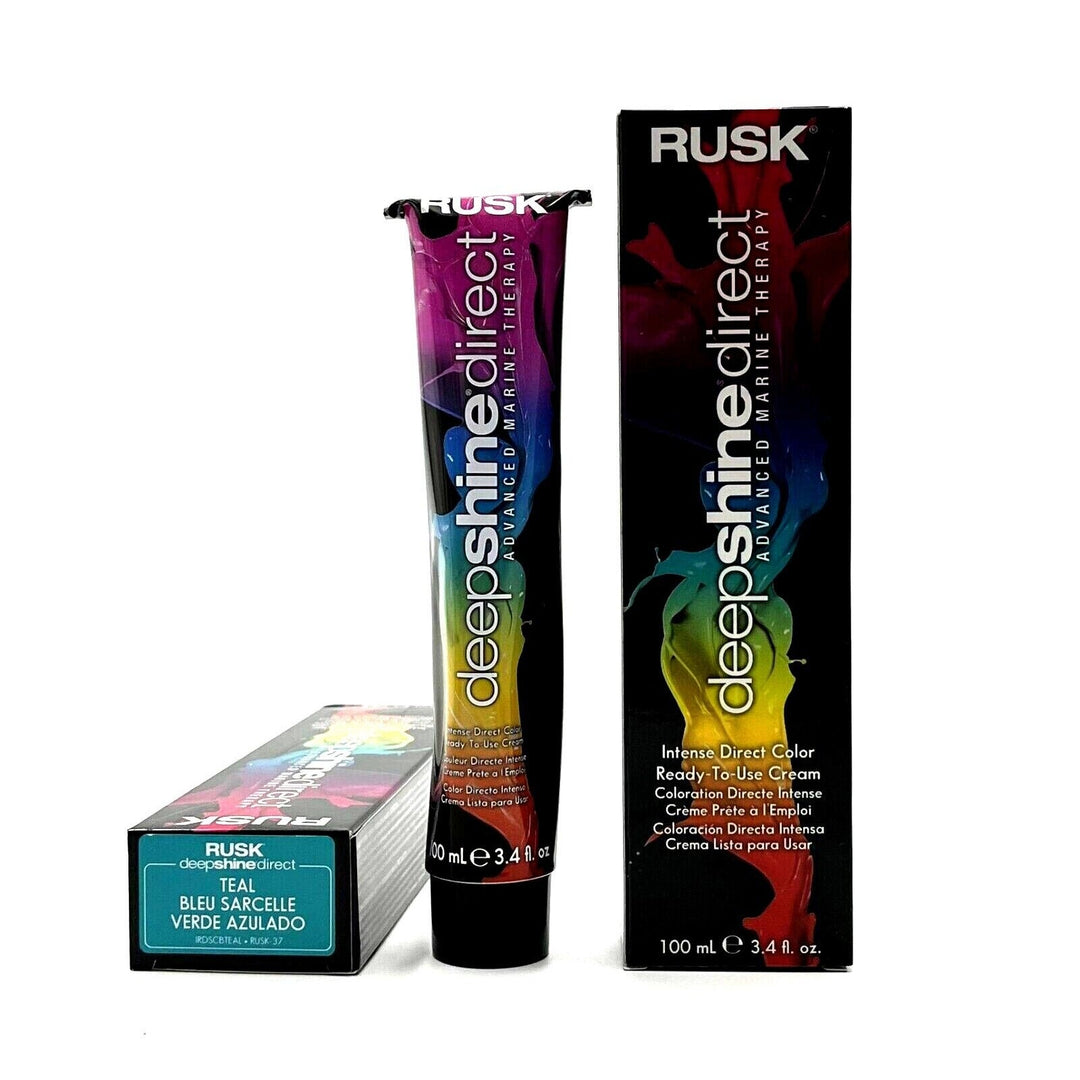 Rusk Deepshine Intense Direct Color - Teal 3.4 oz