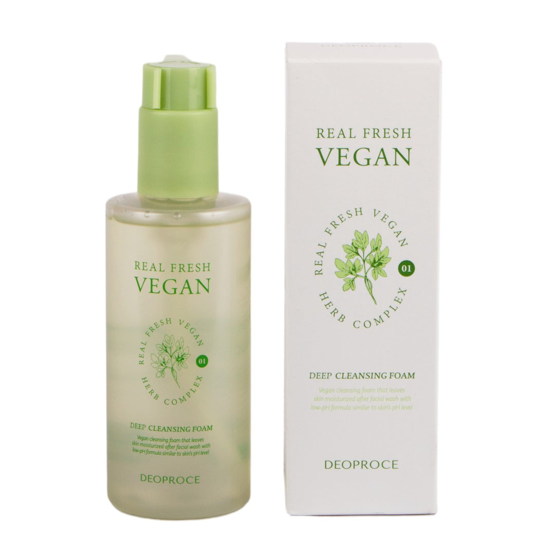 Deoproce Real Fresh Vegan Deep Cleansing Foam 200 ml
