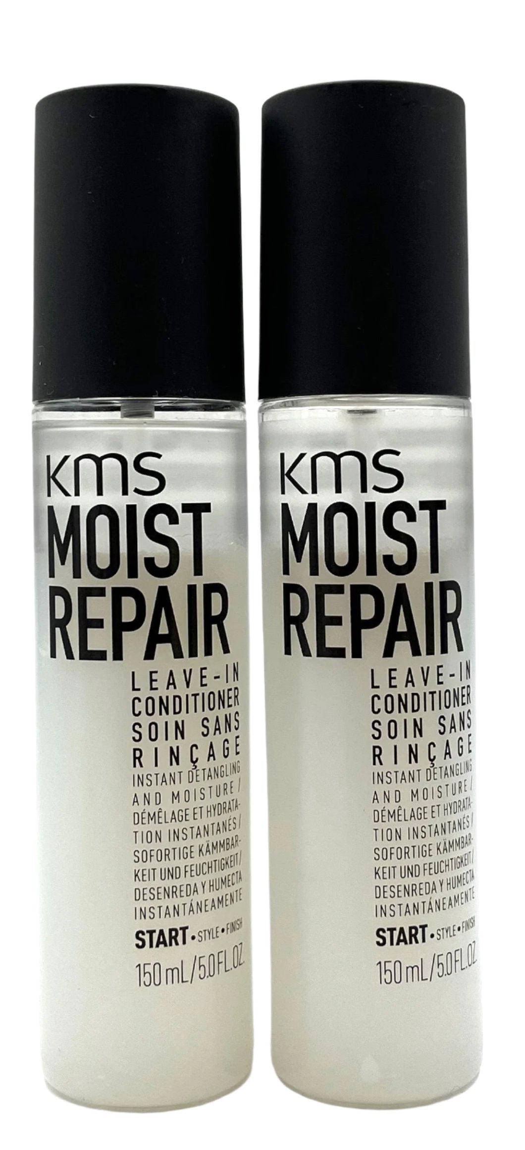 kms MoistRepair Leave In Conditioner Instant Detangling 5 oz-2 Pack