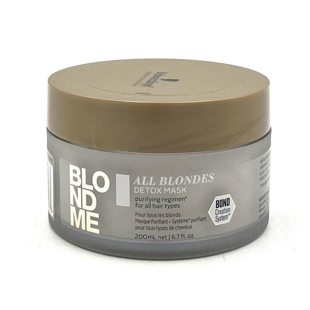 Schwarzkopf Blonde All Bondes Detox Mask Purifying Regimen 6.7 oz