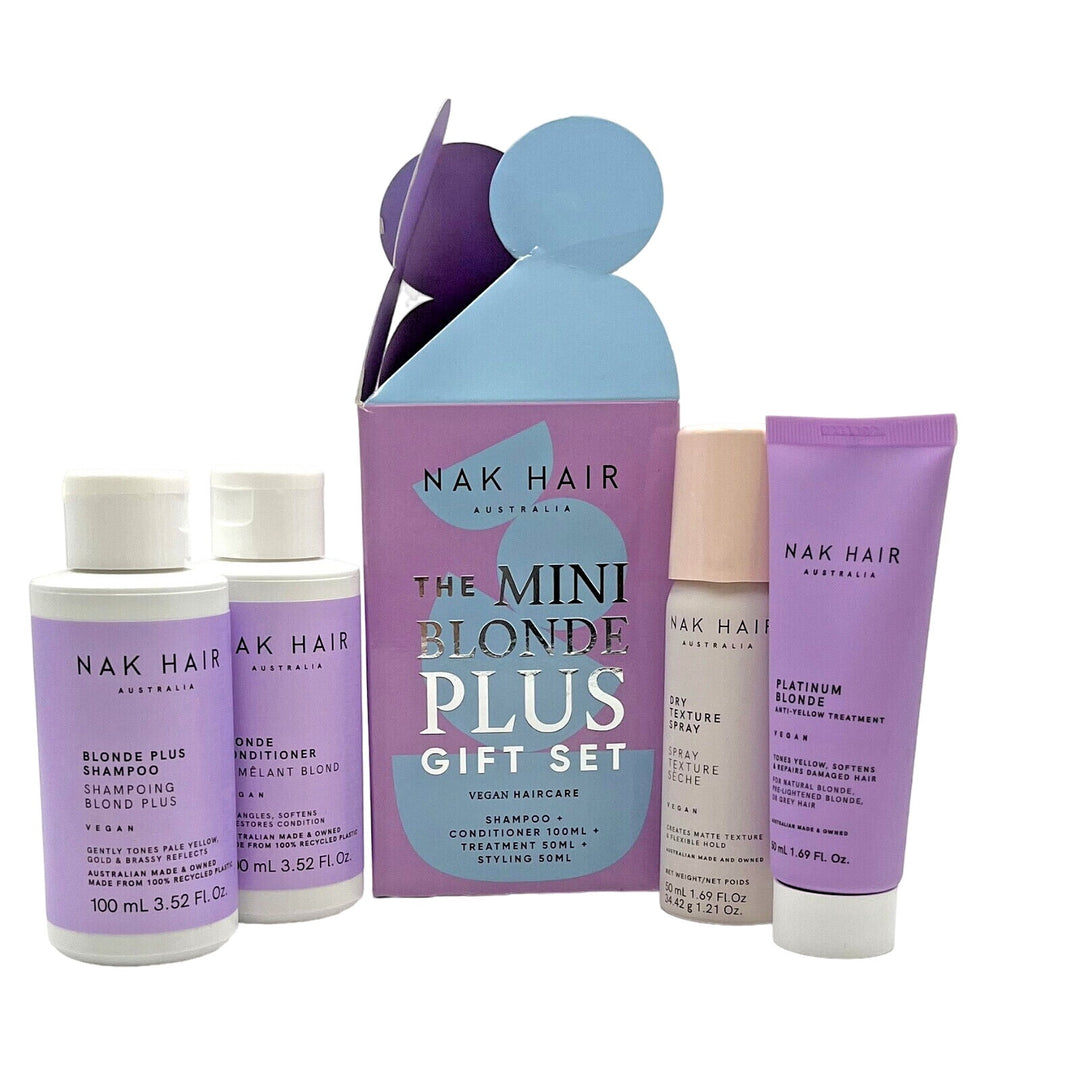 Nak Hair Australia The Mini Blonde Plus Gift Set