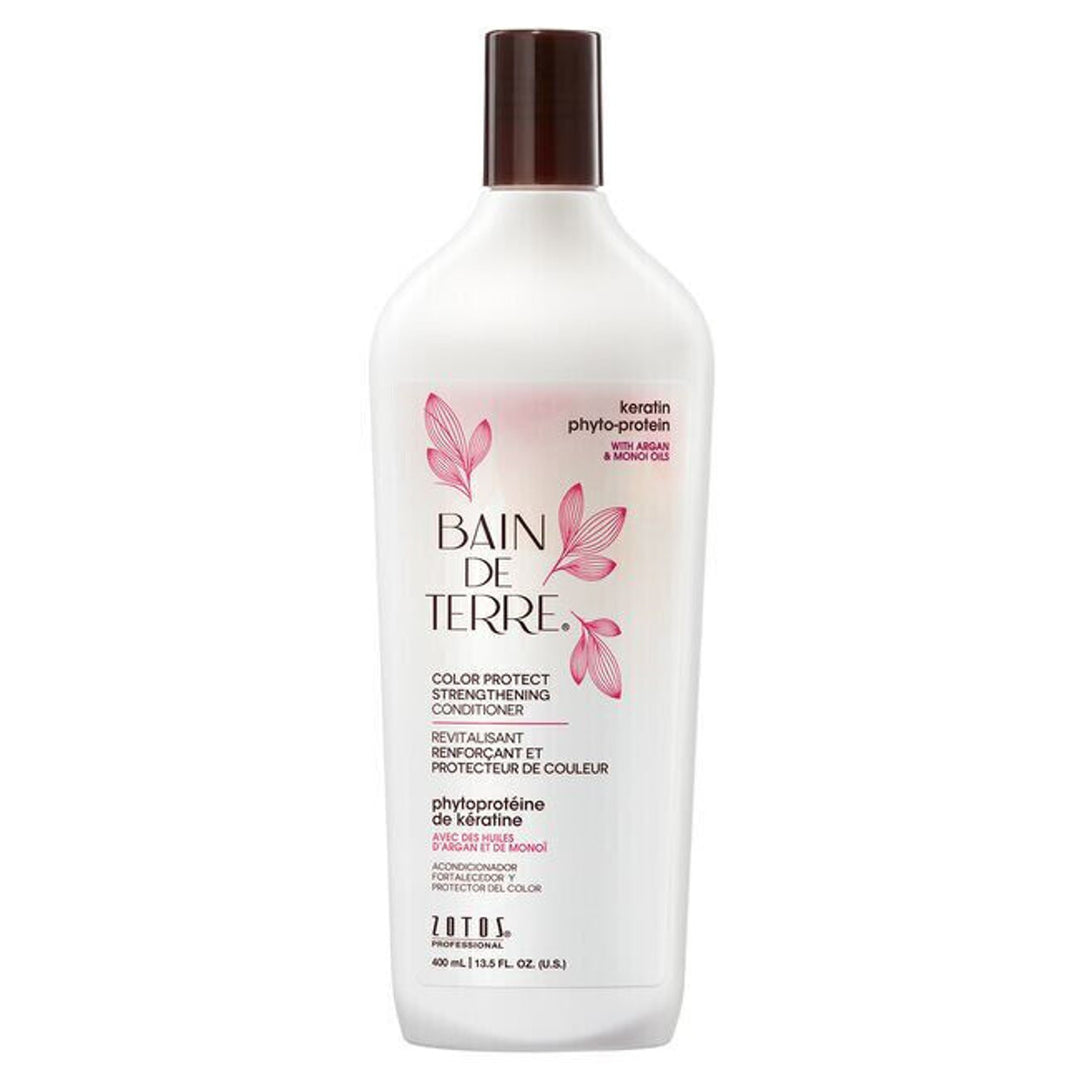 Bain De Terre Keratin Phyto-Protein Strengthening Shampoo & Conditioner 13.5 fl.
