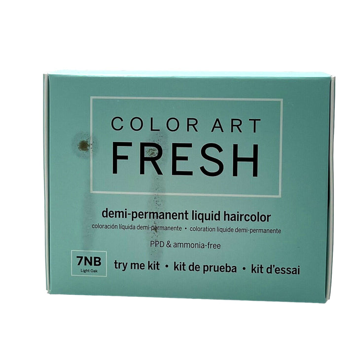 Scruples Color Art Fresh Demi-Permanent Liquid Haircolor 7NB Try Me Kit