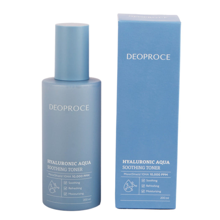 Deoproce  Hyaluronic Aqua Soothing Lotion Toner Cream Serum 4 Pack