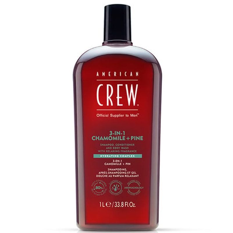American Crew 3-in-1 Chamomile + Pine, 33.8 oz