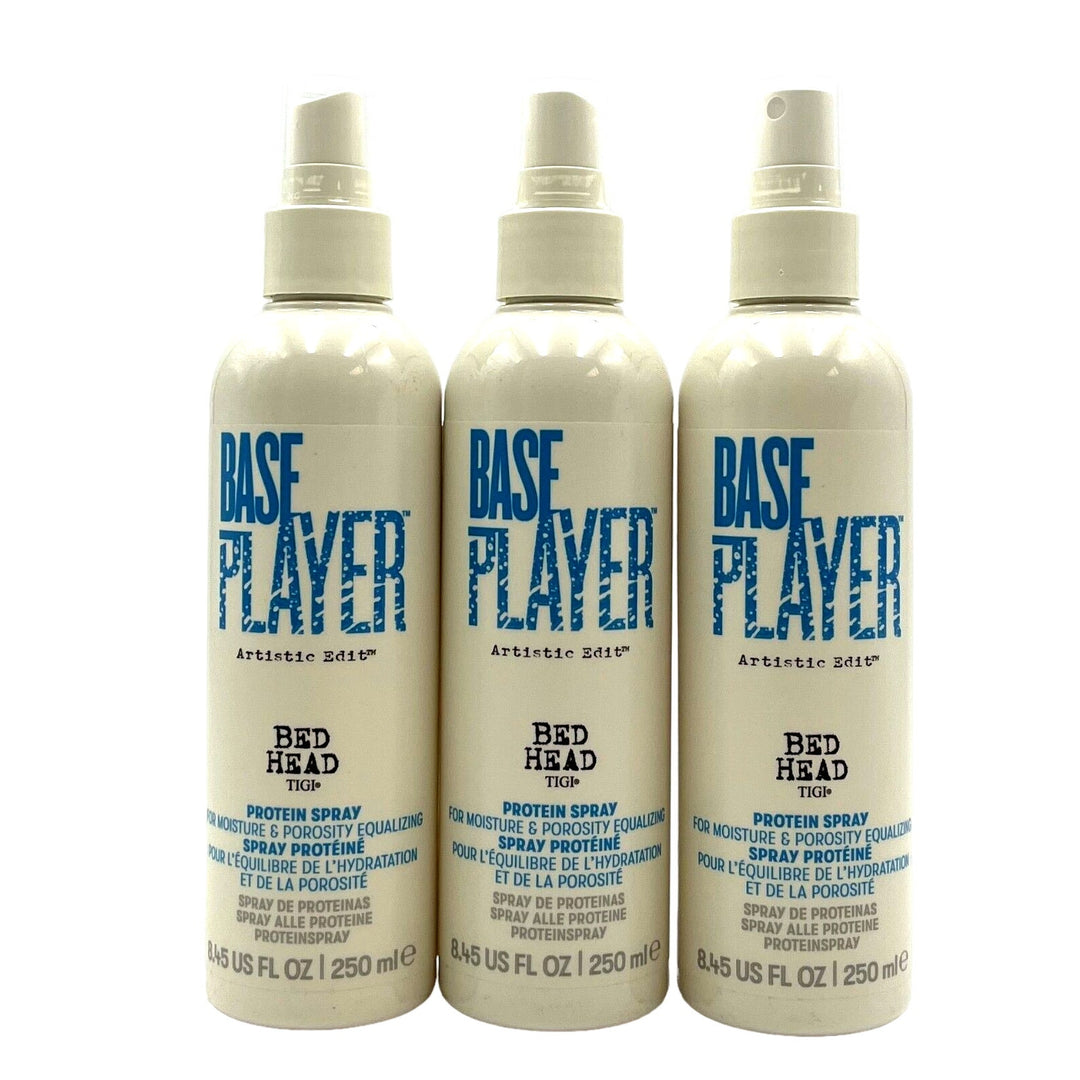 TIGI Bed Head Base Player Protein Spray 8.45 oz-3 Pack