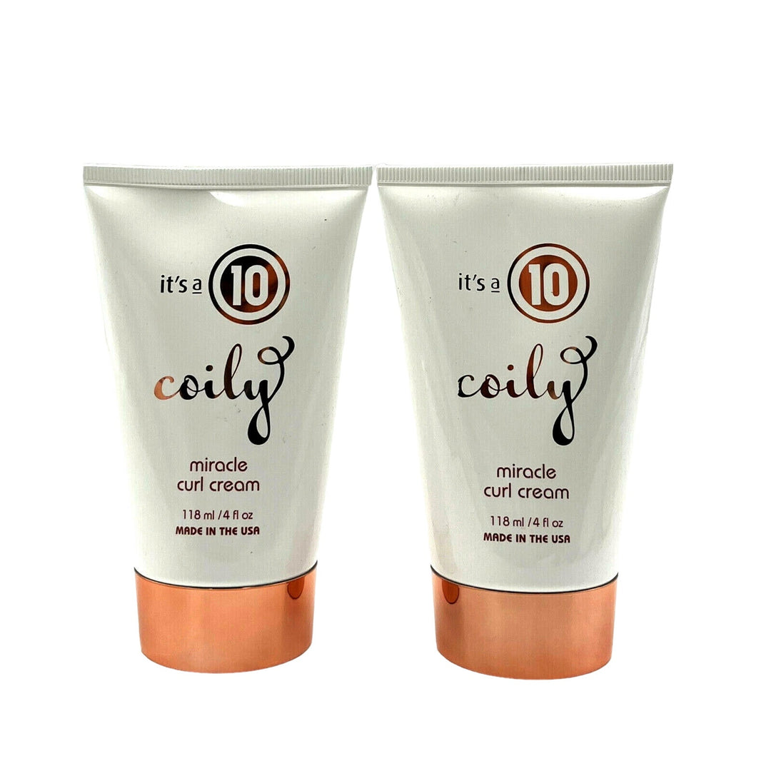 It's a 10 Miracle Coily Miracle Curl Cream 4 oz-2 Pack