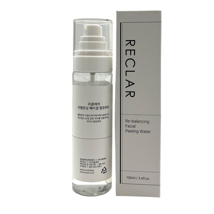 Reclar Korean Luxury Cosmetics Re-Balancing Facial Peeling Water 3.4 fl.oz