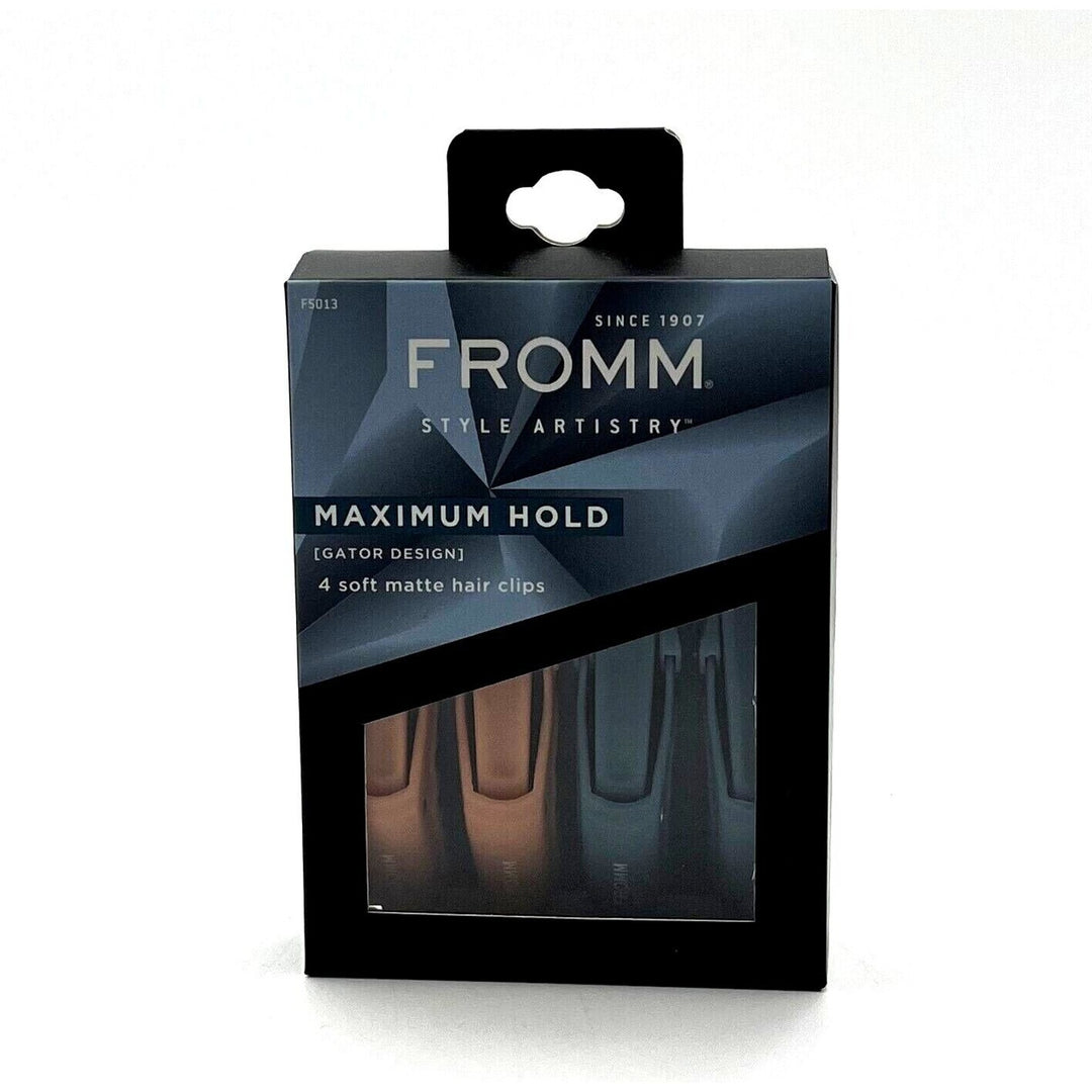 Fromm Style Artistry Maximum Hold 4 Soft Matte Hair Clips