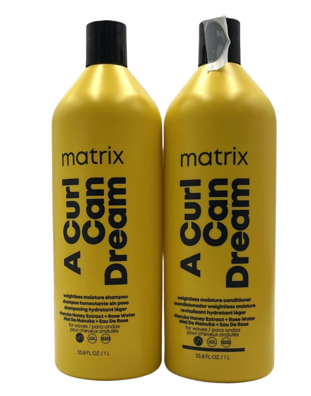 Matrix A Curl Can Dream Weightless Moisture Shampoo & Conditioner For Waves 33.8 fl.oz