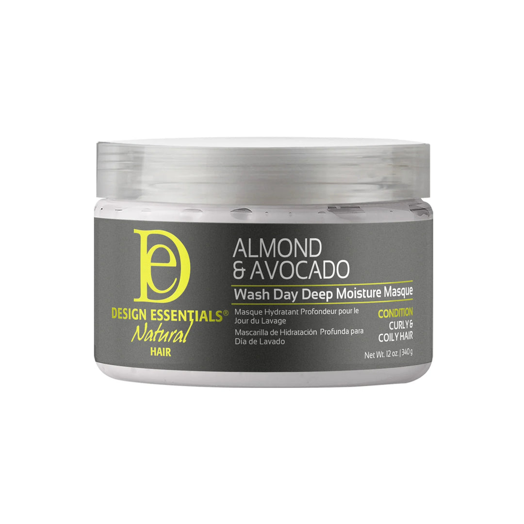 Design Essentials Almond &amp; Avocado Wash Day Deep Moisture Masque 12 oz