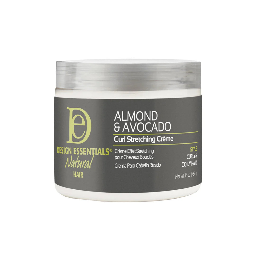 Design Essentials Almond &amp; Avocado Curl Stretching Crème 16 oz