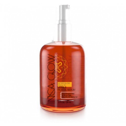 Inca Glow Afterglow Shine on Mirra &amp; Inca Oil Serum 2oz