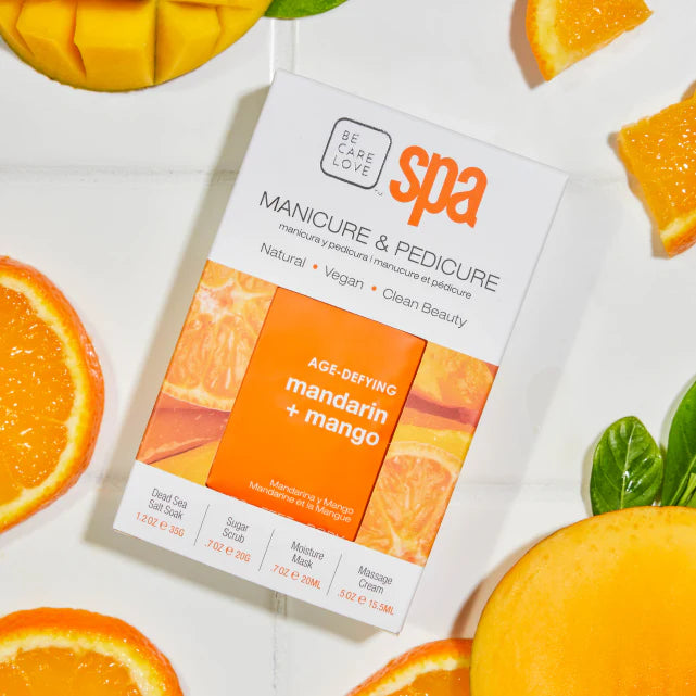 Be Care Love Mandarin + Mango 4-step Packet Box