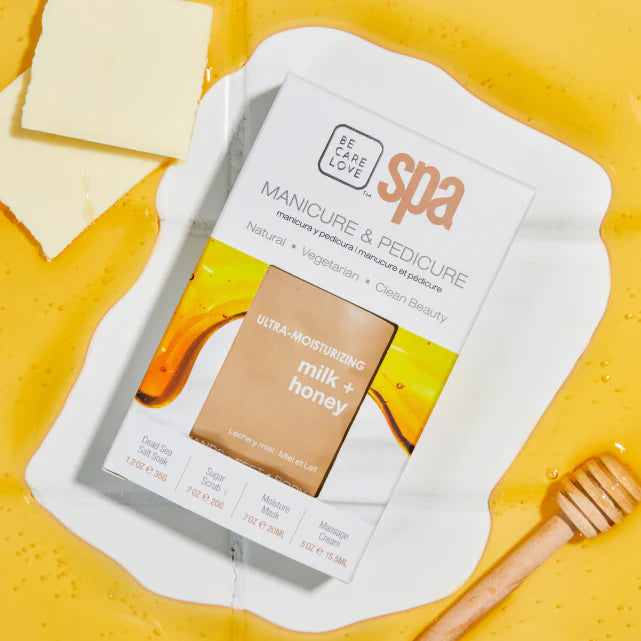 Be Care Love Milk + Honey 4-step Packet Box