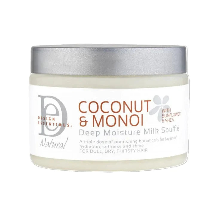 Design Essentials Coconut &amp; Monoi Deep Moisture Milk Soufflé 12 oz