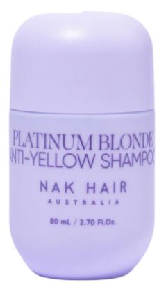 Nak Hair Platinum Blonde Anti-Yellow Shampoo 2.7 fl oz