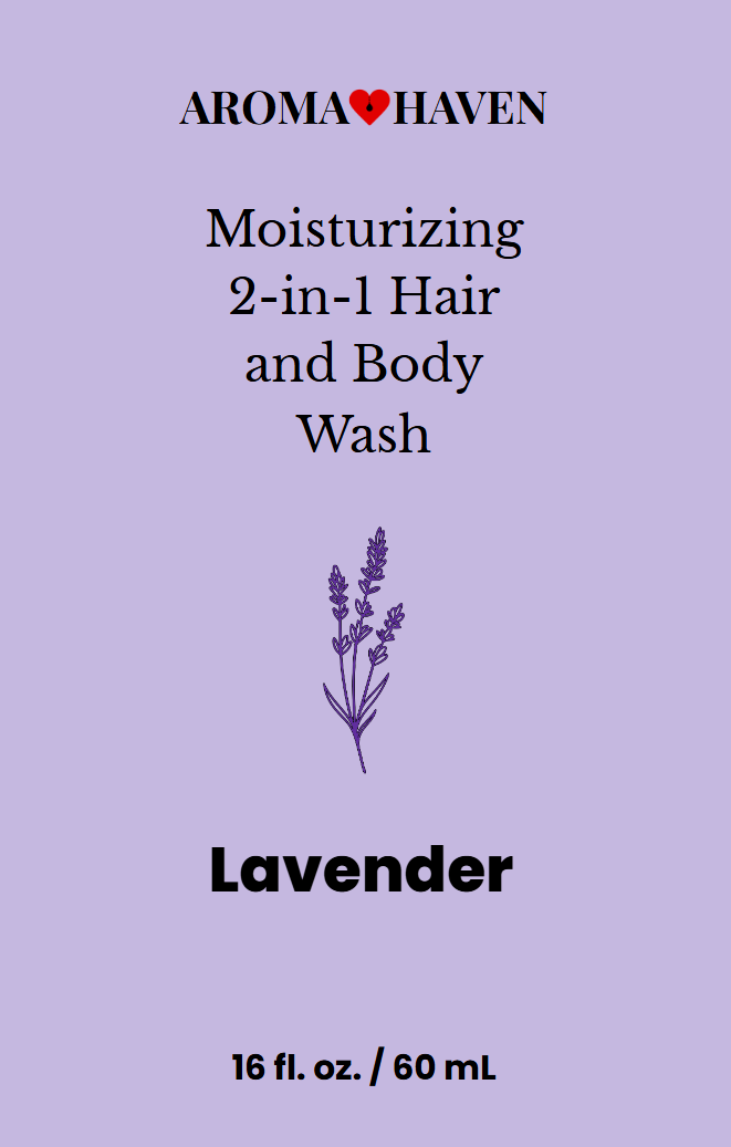 Aroma Haven Lavender Moisturizing 2-in-1 Hair and Body Wash 16 fl oz