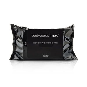 Bodyography Cleansing and Soothing Wipes 50 Count