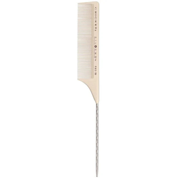 Cricket Silkomb Combs Pro-50 Fine Tooth Rattail