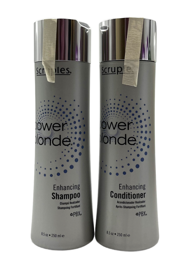 Scruples Power Blonde Enhancing Shampoo & Conditioner 8.5 oz Duo