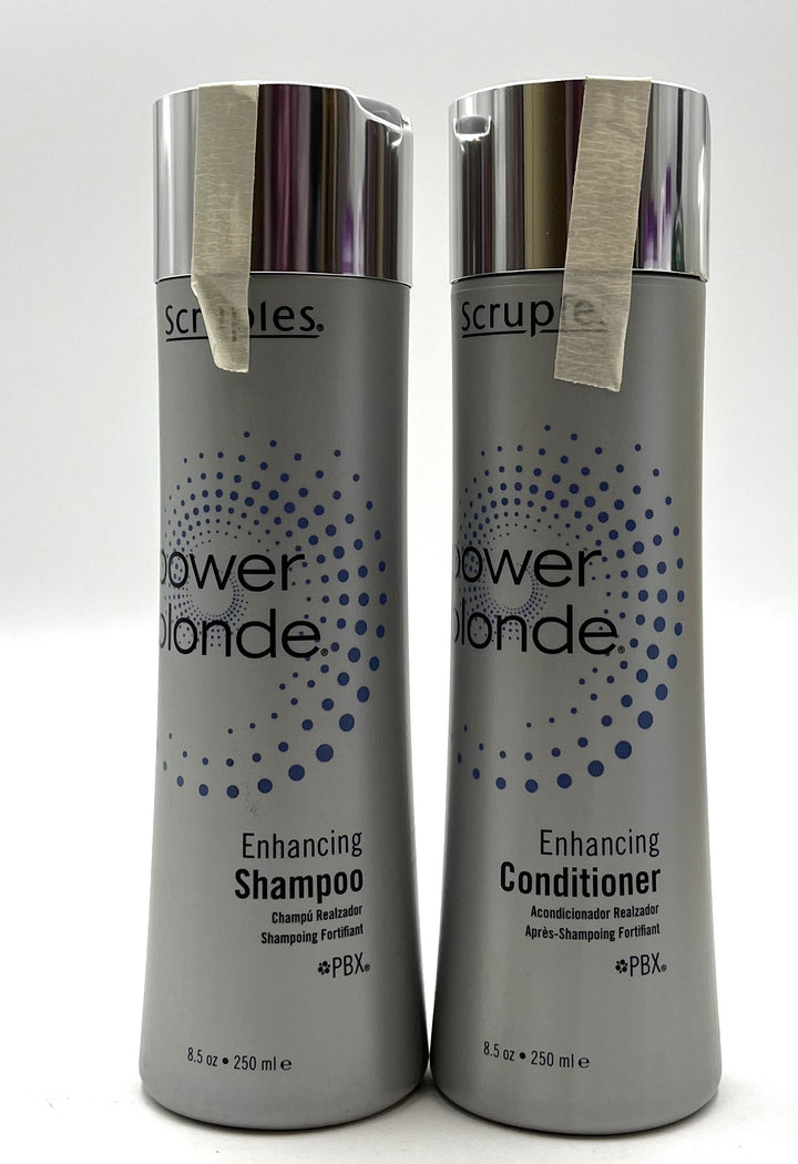 Scruples Power Blonde Enhancing Shampoo & Conditioner 8.5 oz Duo