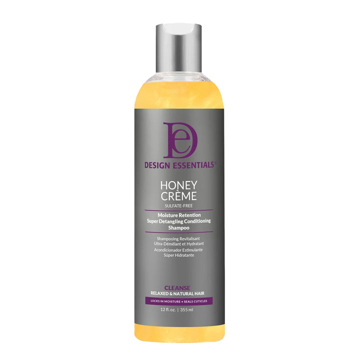 Design Essentials Honey Creme Moisture  Detangling Conditioning Shampoo -Choose