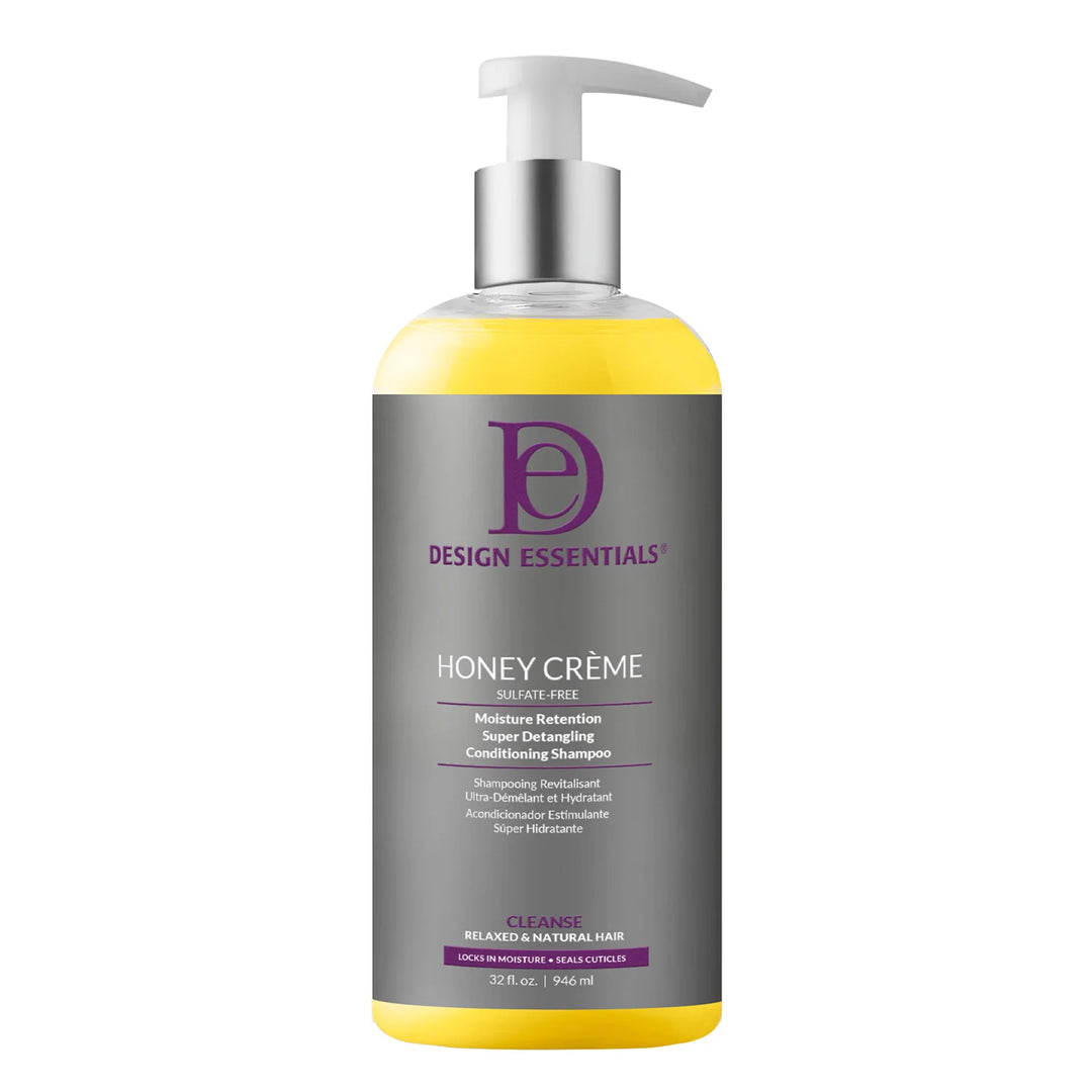 Design Essentials Honey Creme Moisture  Detangling Conditioning Shampoo -Choose