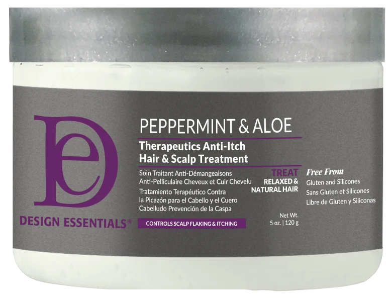 Design Essentials Peppermint &amp; Aloe Soothing Scalp Care Treatment 5 oz