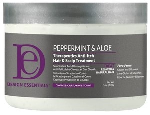 Design Essentials Peppermint & Aloe Soothing Scalp Care Treatment 5 oz