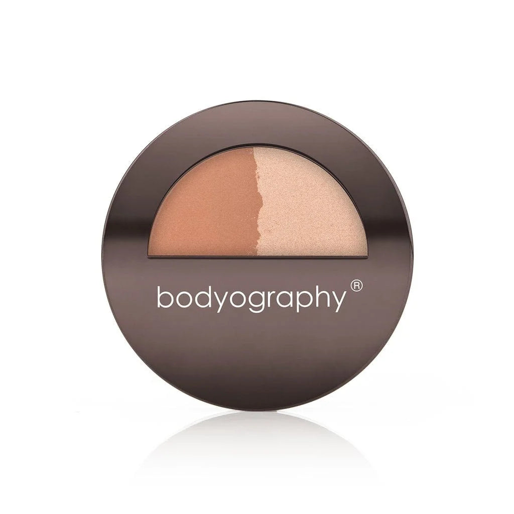 Bodyography Pressed Powder Sunsculpt Duo (Bronzer/Highlighter)