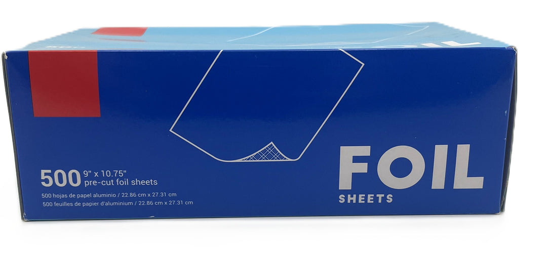Foil Sheets 500 9"X10.75" 500 Pre-Cut Foil Sheets