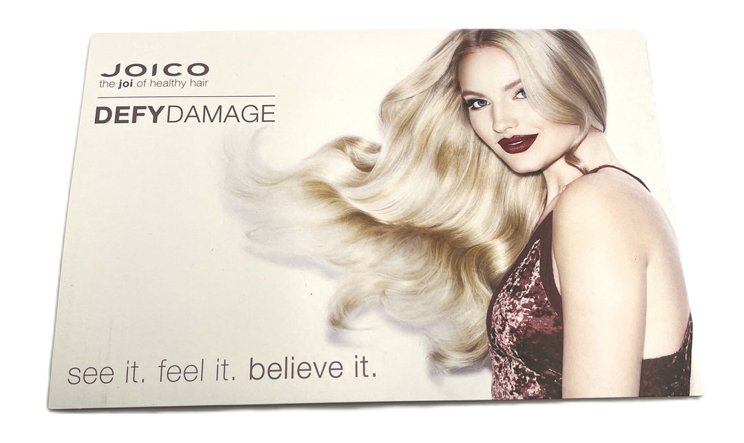 Joico Defy Damage Shampoo Conditioner Mask Shield Sample .34-.35 oz-2 Pack