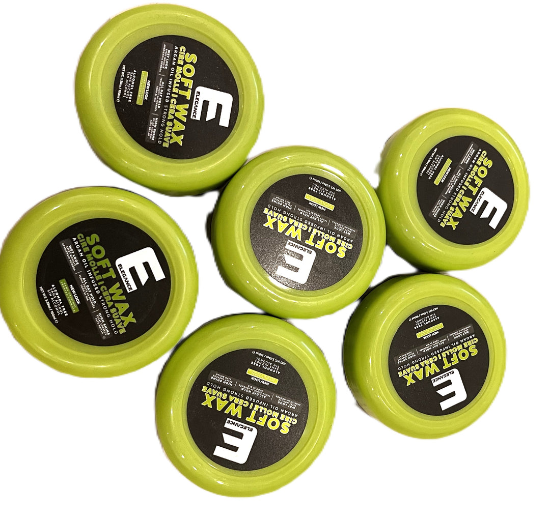 Elegance Soft Wax 3.33 oz-Sealed but some less amount-6 Pack