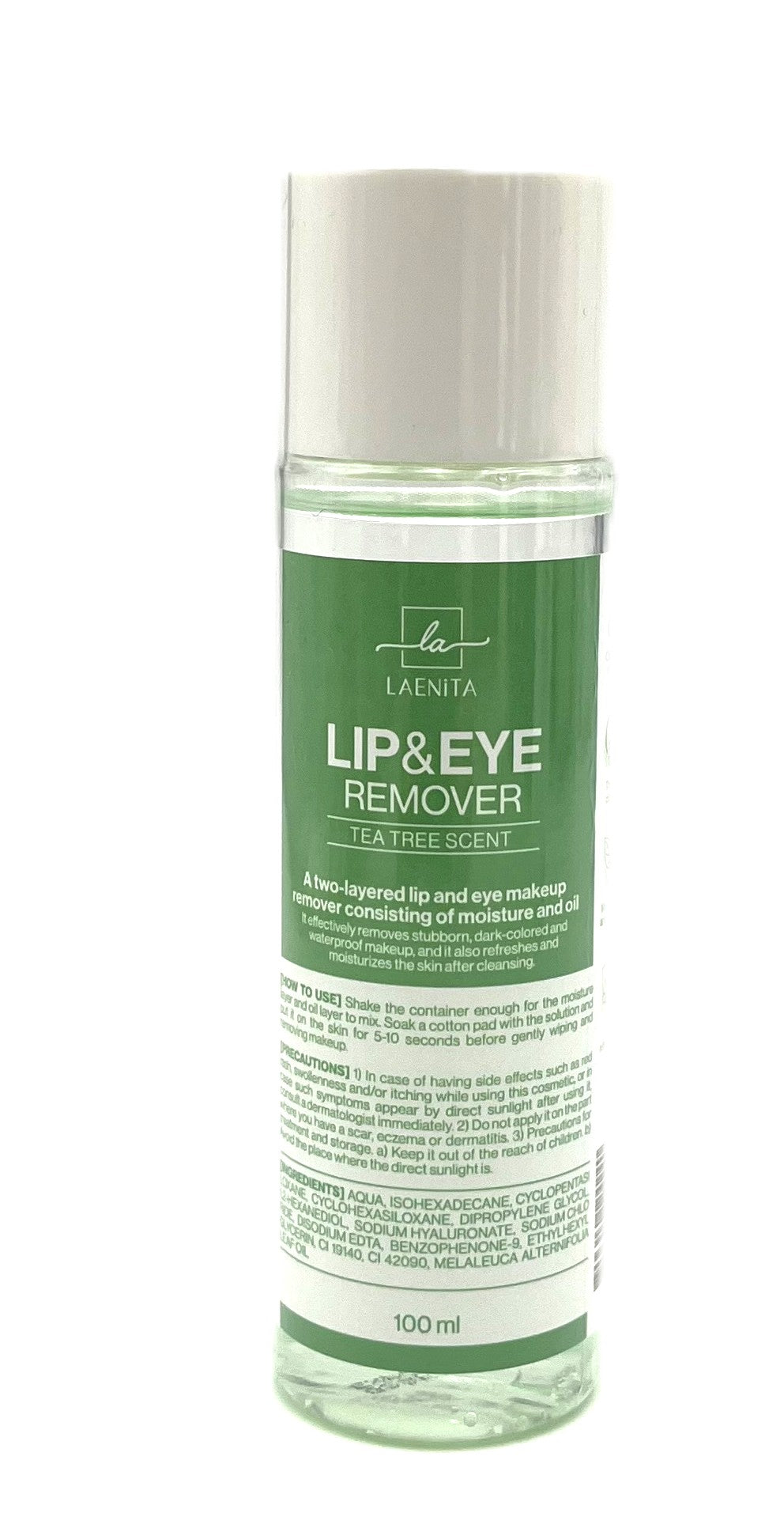 Laenita Lip & Eye Remover Tea Tree Scent 100 ml