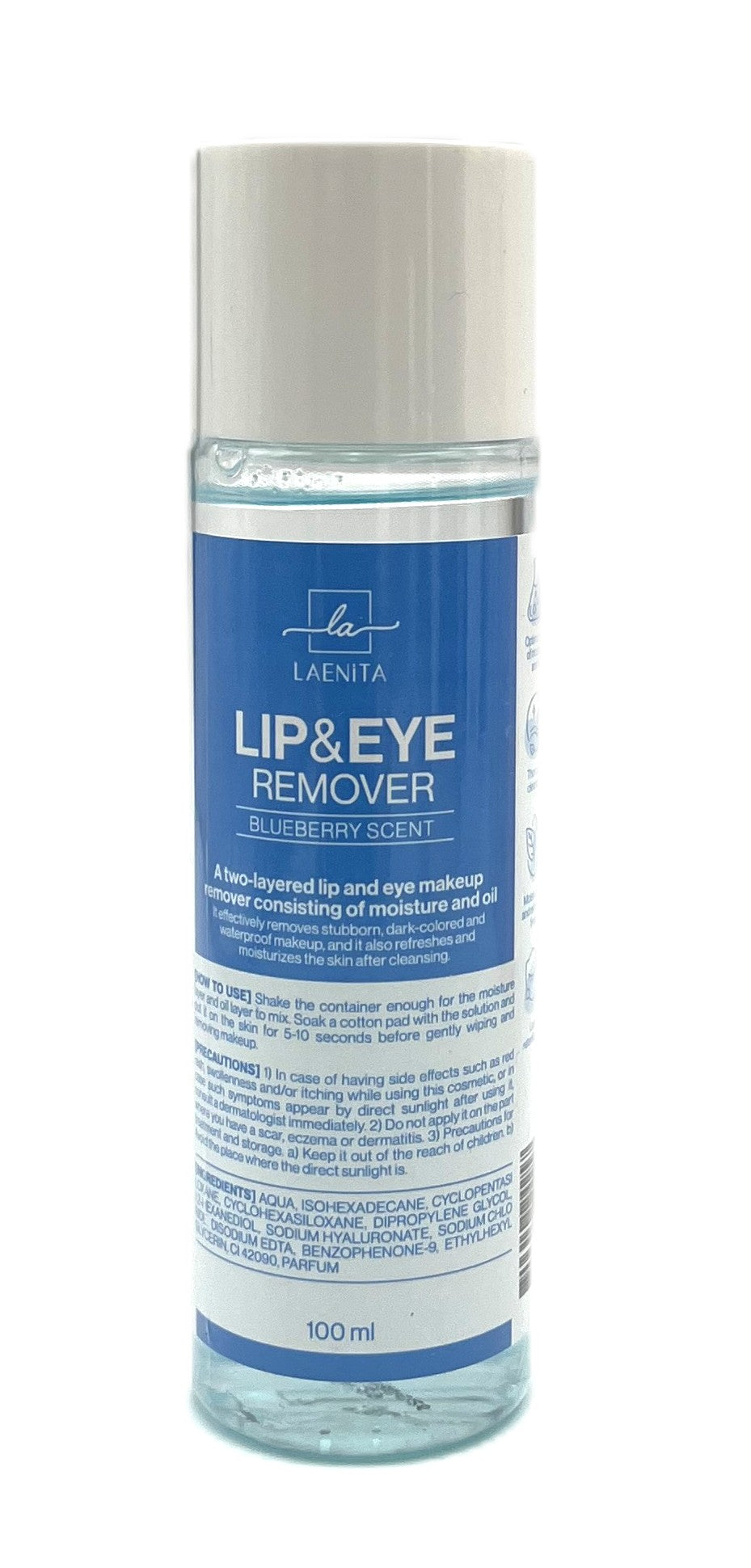 Laenita Lip & Eye Remover 100 ml-Blueberry Scent