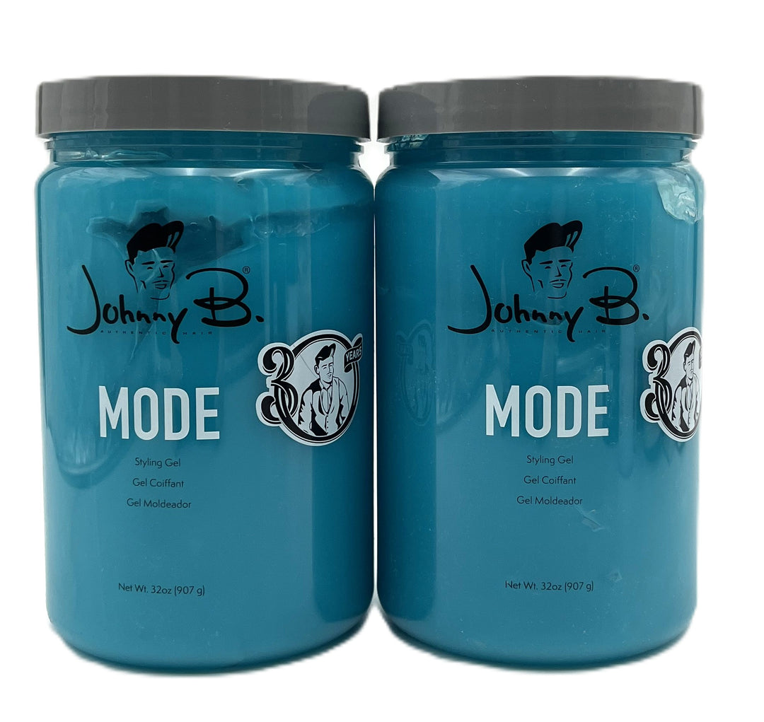 Johnny B  Mode Hair Styling Gel 32 oz-2 Pack