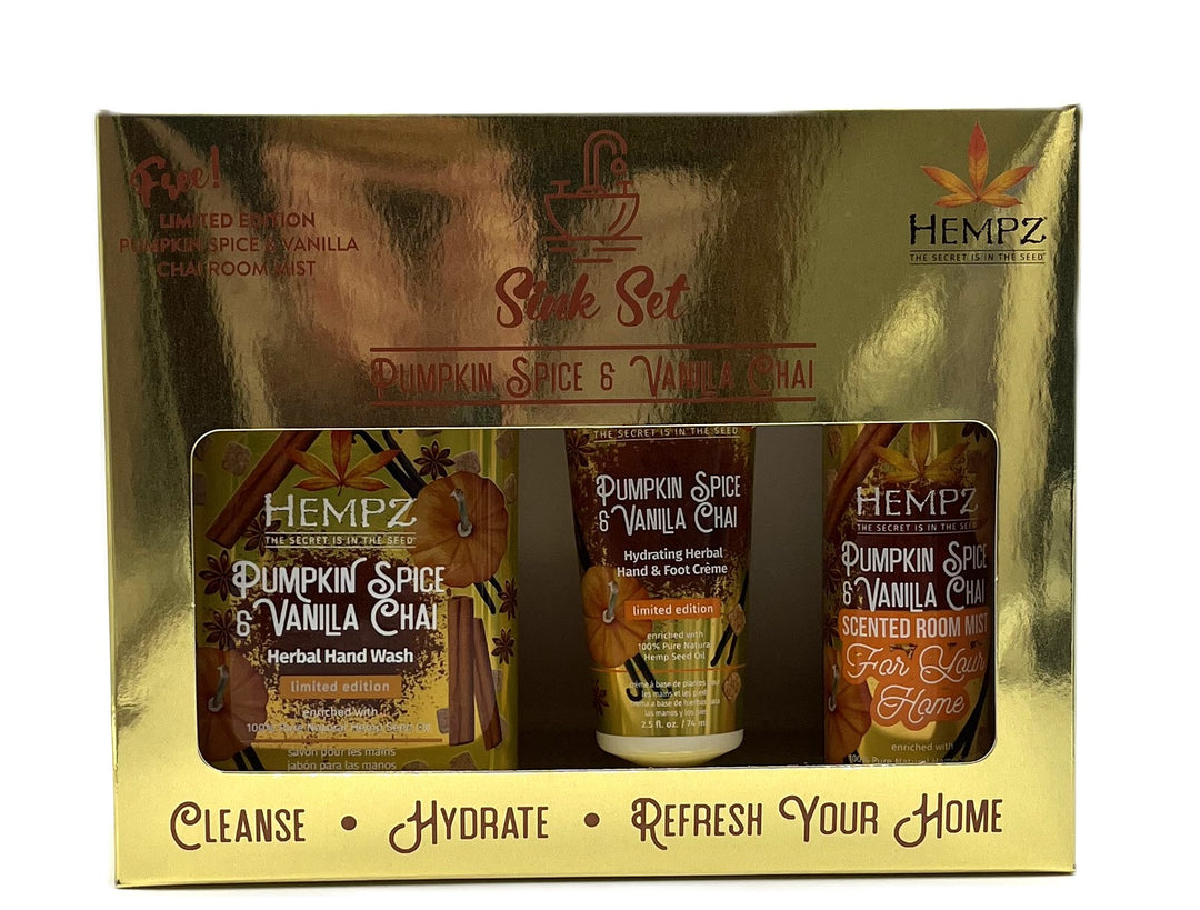 Hempz Pumpkin Spice &amp; Vanilla Chai Gift Set