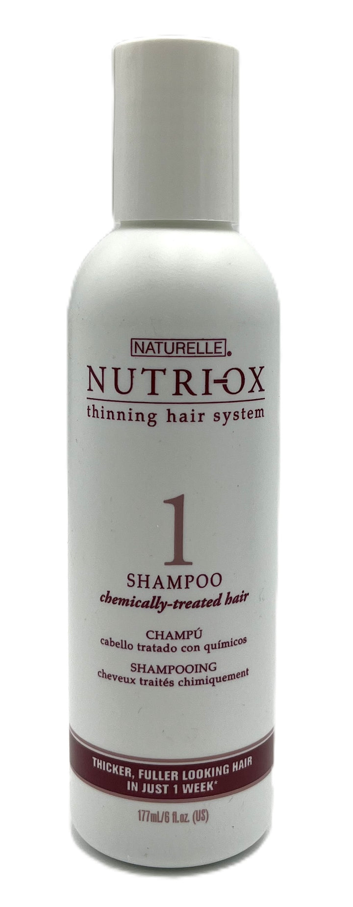 Nutri-Ox Thinning Hair System 1 Shampoo & 2 Conditioner Chemically Treated Hair 6 fl.oz
