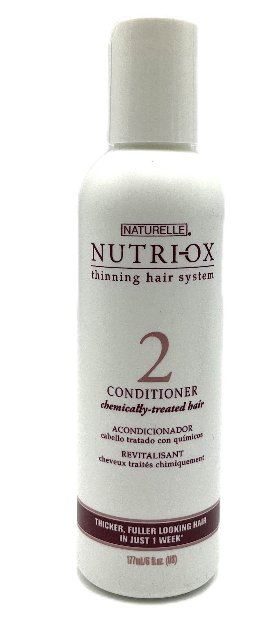 Nutri-Ox Thinning Hair System 1 Shampoo & 2 Conditioner Chemically Treated Hair 6 fl.oz