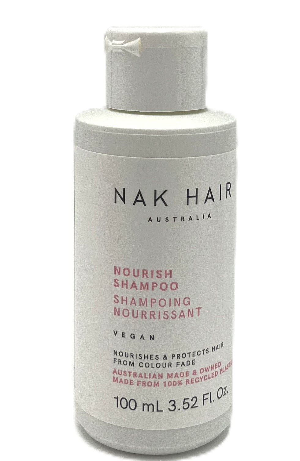Nak Hair Australia Nourish Shampoo Nourishes & Protect Color 3.52 fl.oz