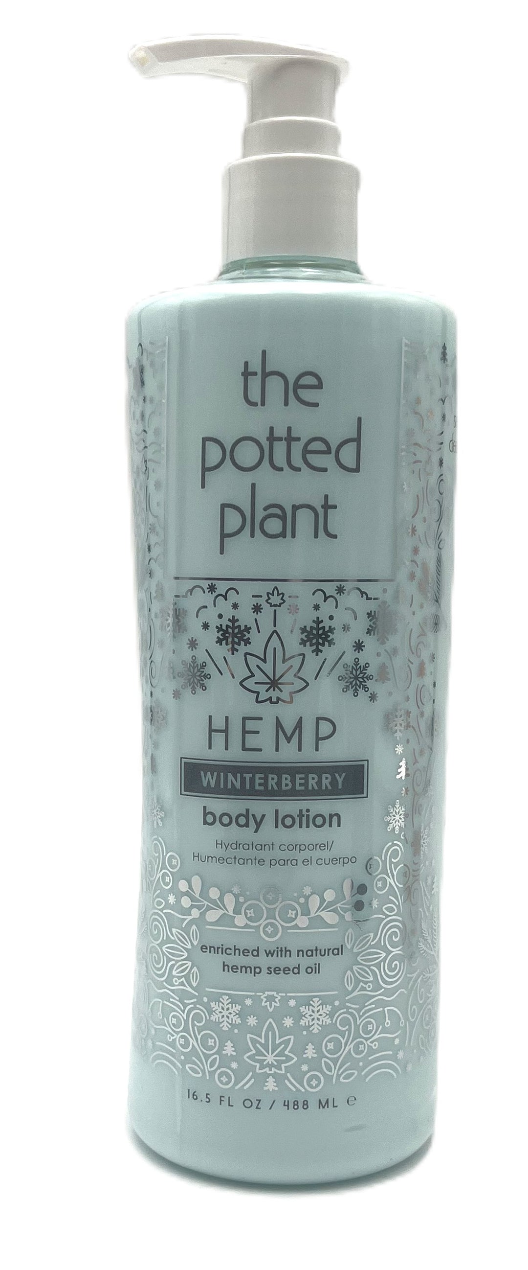 The Potted Plant Hemp Winterberry Body Lotion 16.9 fl.oz
