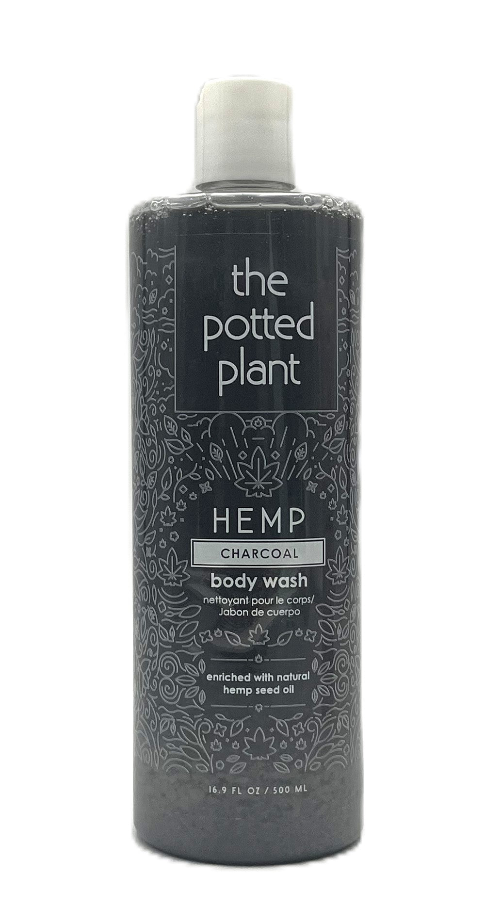 The Potted Plant Hemp Charcoal Body Wash 16.9 fl.oz
