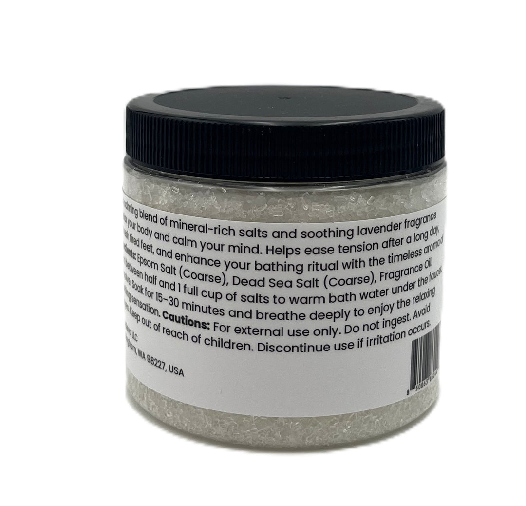 Aroma Haven Bath Salt 16 oz- Rose Scented