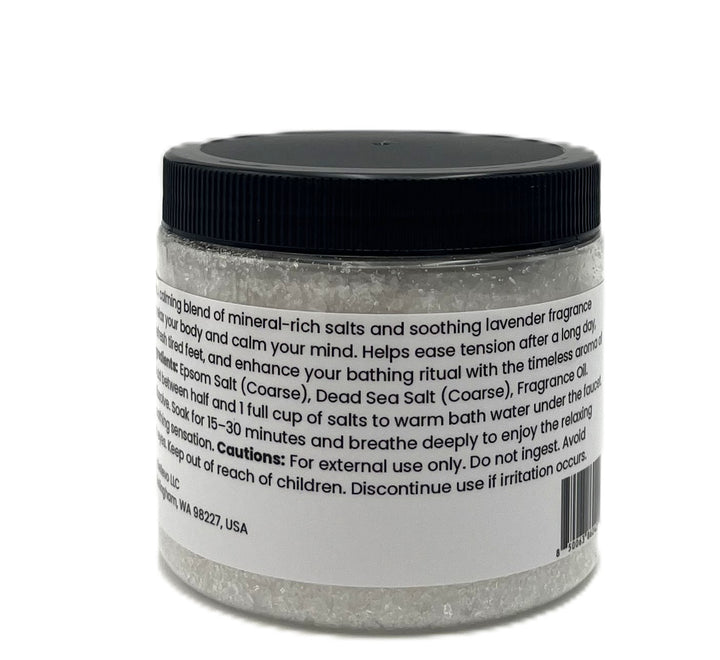 Aroma Haven Bath Salt – 16 oz-Rosemary Scented