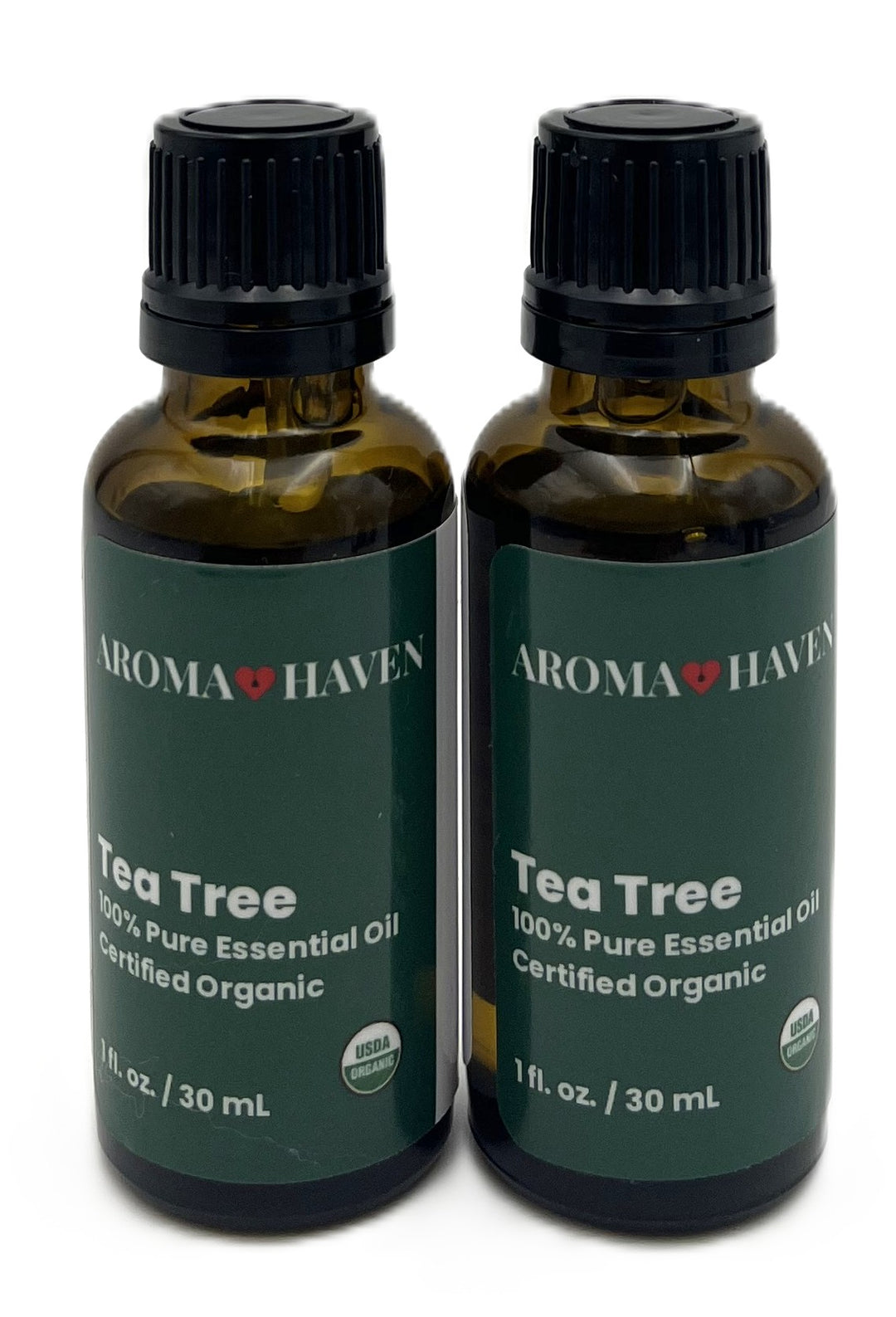 Aroma Haven 100% Pure Essential Tea Tree Oil 30 ml/1 oz-2 Pack