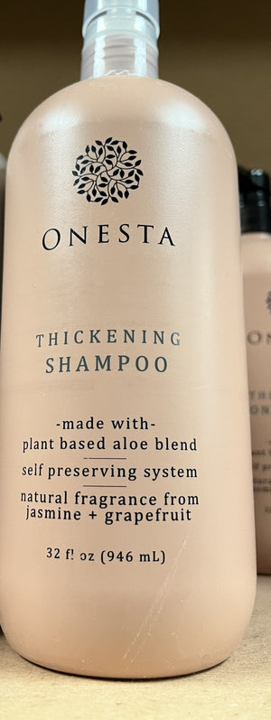 Onesta Thickening Shampoo / Plant Based Aloe Blend 32oz